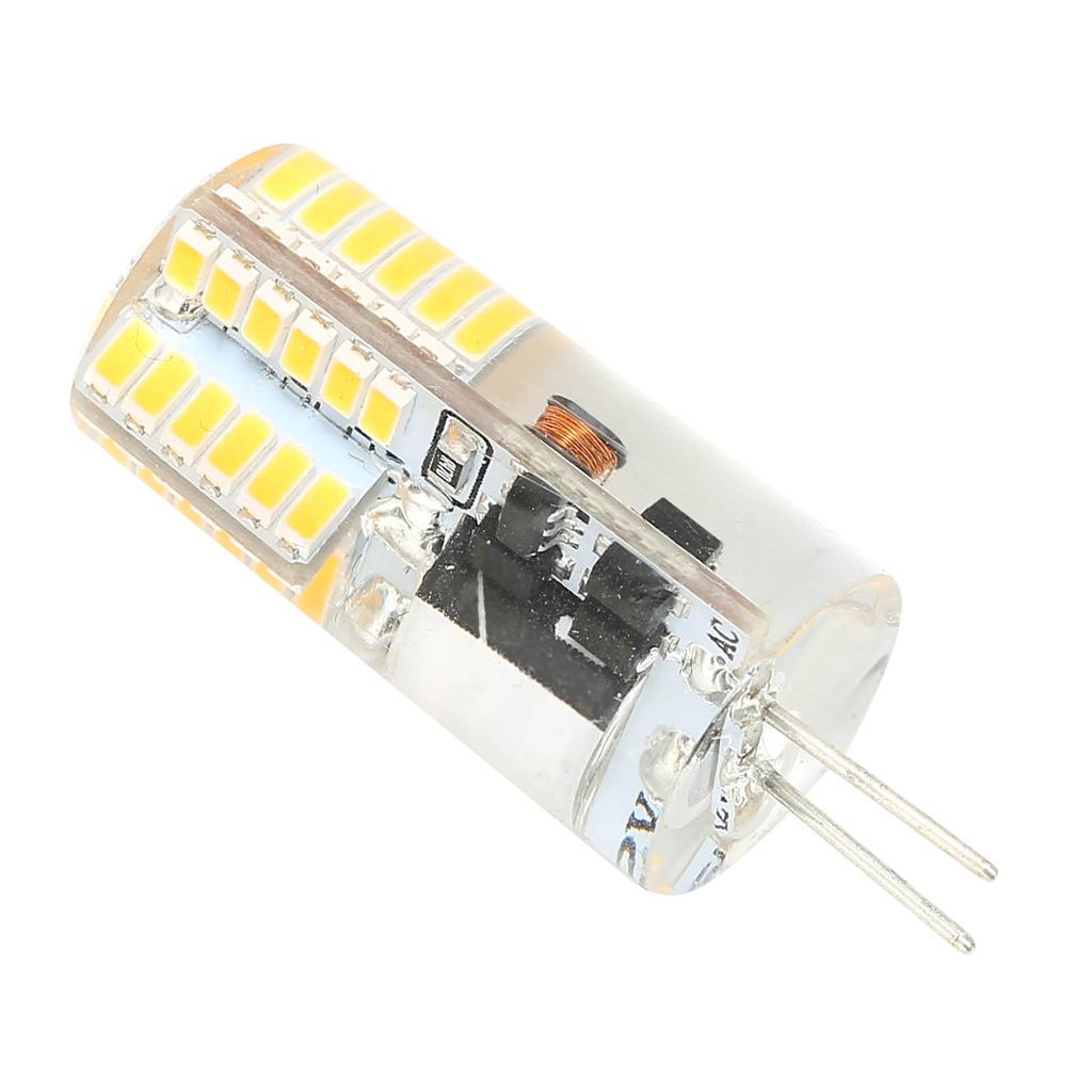 Лампа G4 48LED лампочка 3W 300LM Bi Pin Light NonDimmable для люстр AC DC 12V(Теплый белый