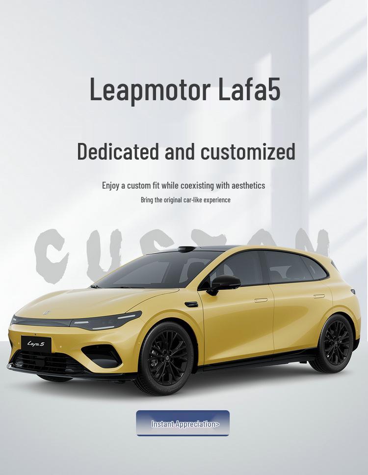 2025 Leap Lafa5 Universal Leather Seat Covers for 5-Seater Vehicles - All-Season, Full Coverage Cushions.