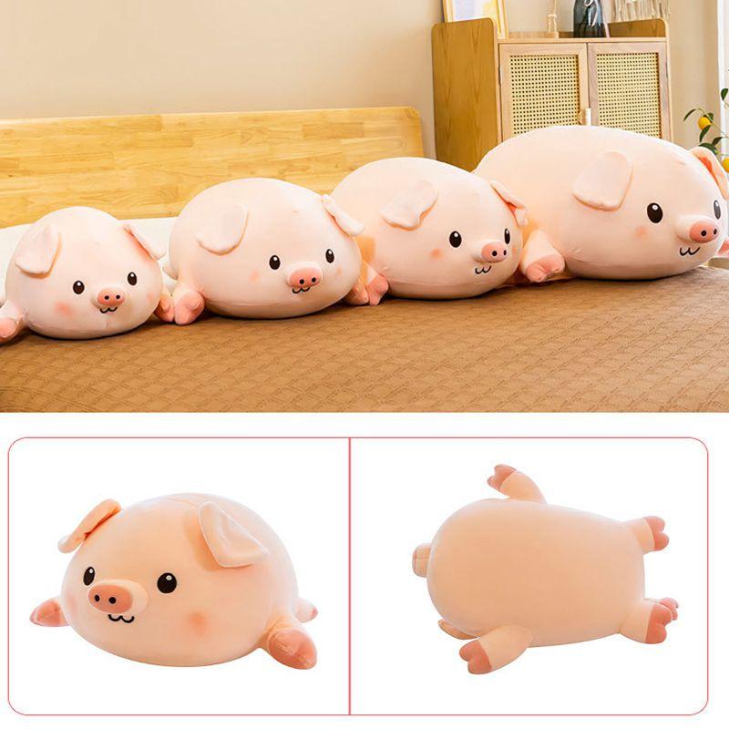 Cute 157314in Kiki Piggy Plush Toy Soft Doll Pillow Hug Doll Children Gift