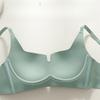 Gather Underwear Women's Top Support Thin Breathable Bra Push Up Bra