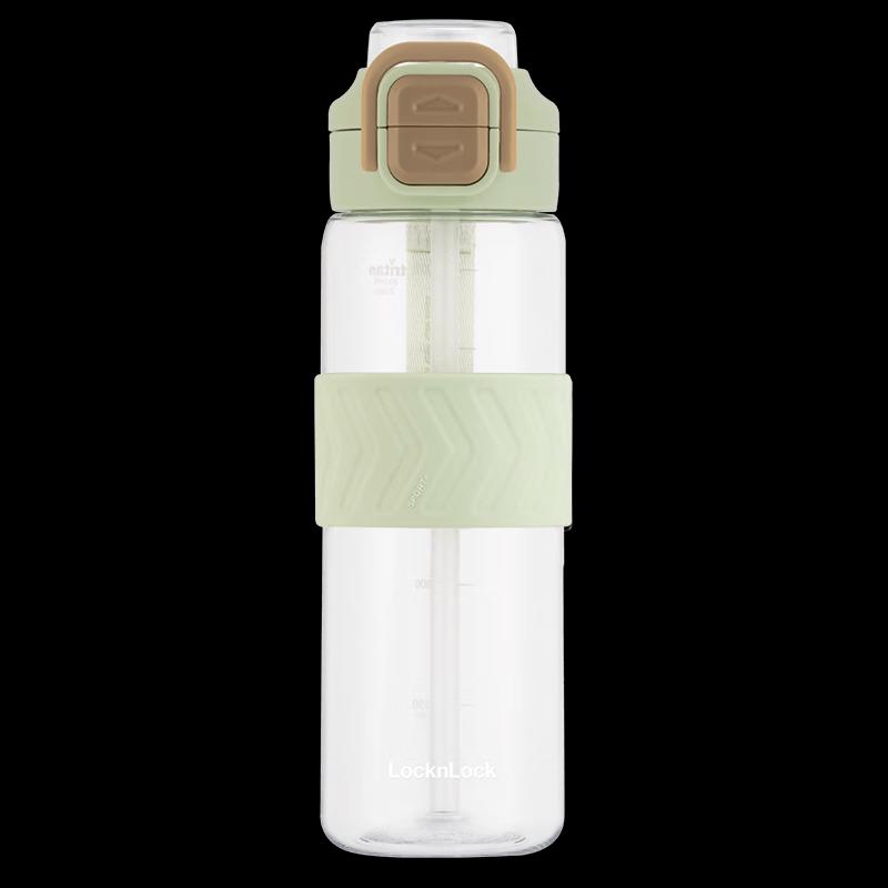 LOCK&LOCK Dual-Drink Portable Sport Water Bottle