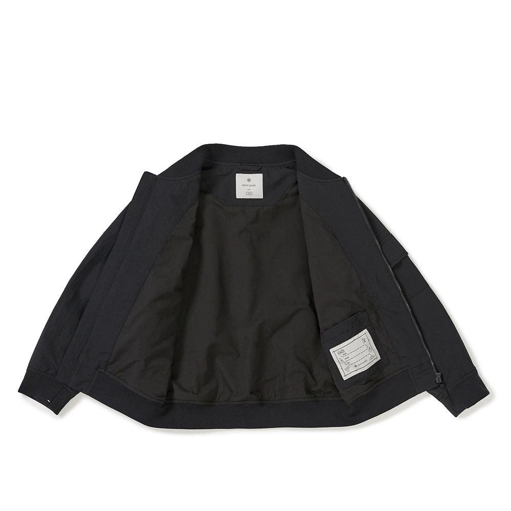 [Snowpeak] Kids Camping Play Bomber Jacket Dark Charcoal (S25SKCWB84)