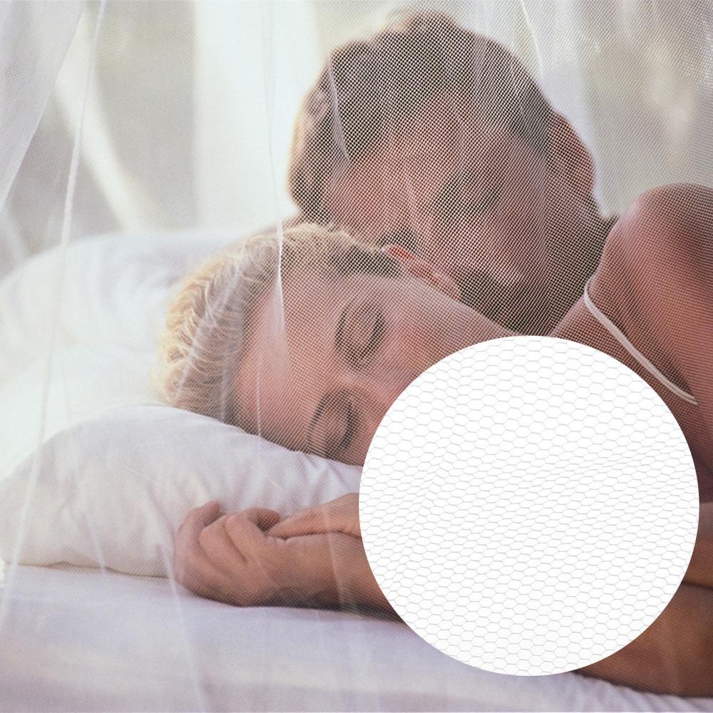 Thin Mesh Netting Insect Mesh Tent 4 Corners Rectangular Mosquito Mesh  Home Use