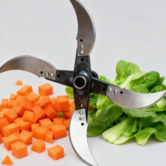 Бытовой измельчитель травы Лезвие Регулируемый диаметр Корм для скота Овощная трава Измельчение Острое лезвие из нержавеющей стали Замена