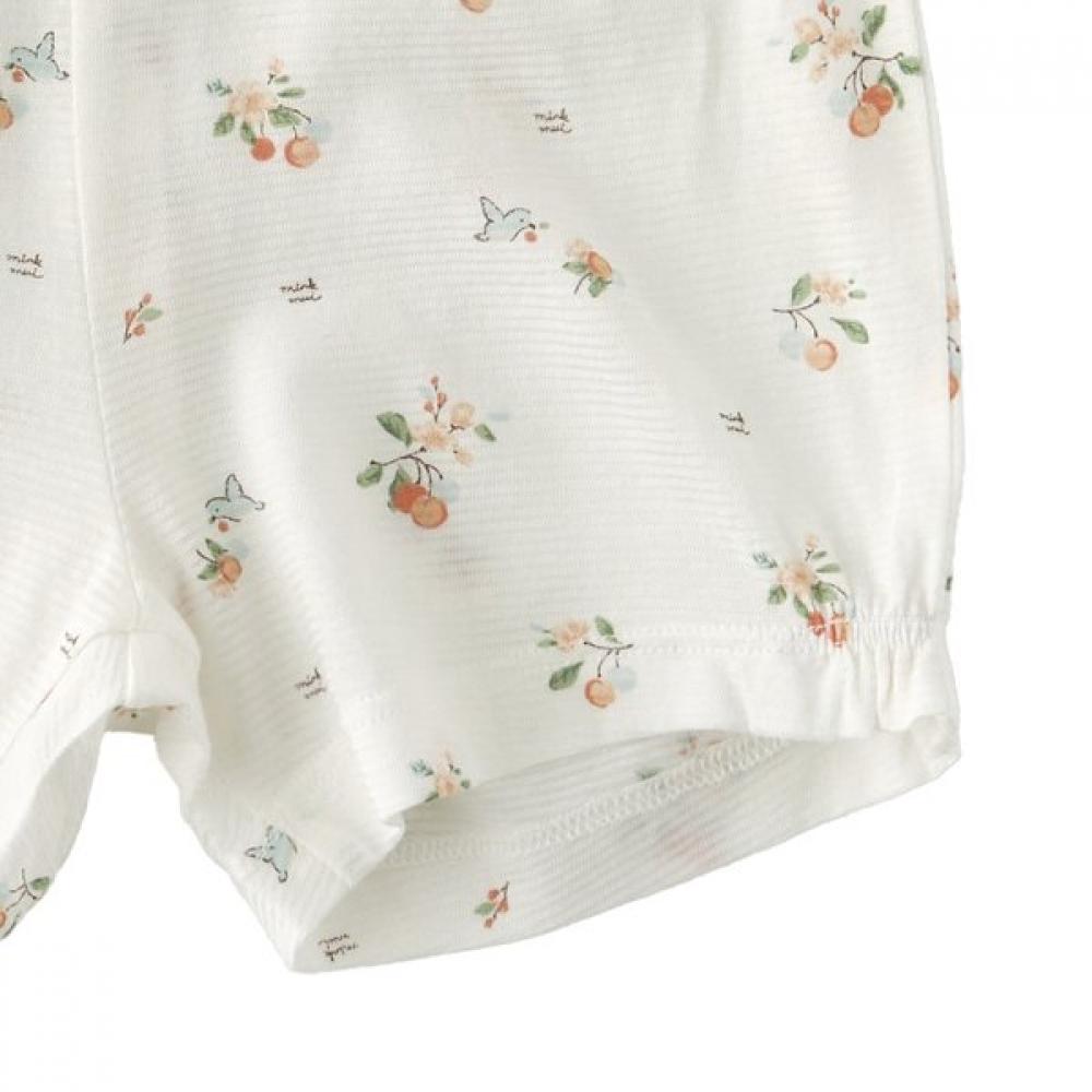 Mink Mui Bird Flower Rayon Short Sleeve Underwear  36370 054 17 