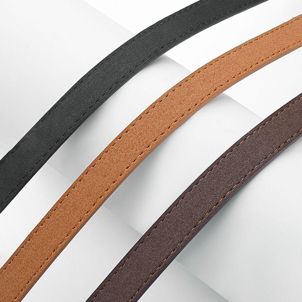 Luxury Design Business Waist Belt Casual Waistband Trendy Suede Leather Belt For Women