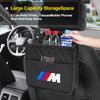 Сумка для хранения в автомобиле Многофункциональный карман для хранения на спинке сиденья Подвеска для BMW E46 E39 E90 E60 E36 F30 F10 E34 E30 F20 E92 M3 M4 M5 X3 X4 X5 X6 X7