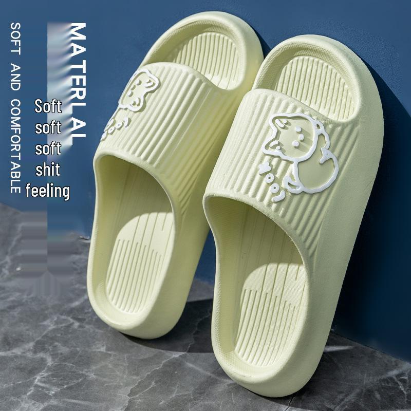 Благоприятные красные нескользящие тапочки для ванной для пары - Мягкая толстая подошва для летних свадеб