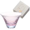 Toyo Sasaki Glass Lucky Fujimi Sakura Design Blossom 10370 In Perfect for Alcohol Cup, (Cherry Color), [Made Japan, 90ml, Lovers]