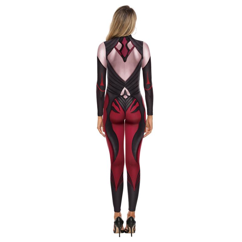 Комбинезон для косплея с цифровой печатью, костюм для выступлений, комбинезон Cos, боевой костюм