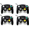 Game Controller - Nintendo - Gamecube/Wii - Set of 4 - Black - Wired - Vibration