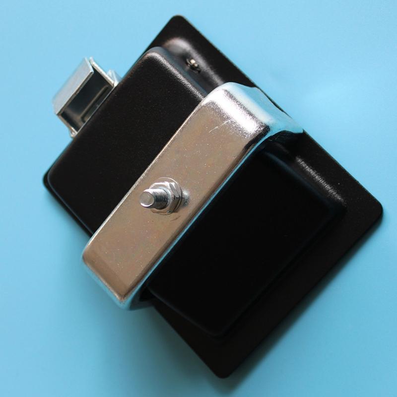 Universal RV Paddle Entry Door Lock for Latch Handle Knob Motorhome Entrance Door Lock Travel Trailer Safety Lock