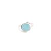Genuine Blue Cat's Eye Gemstone 925 Stamped Silver Handmade Jewelry Ring For Her RR-53-39