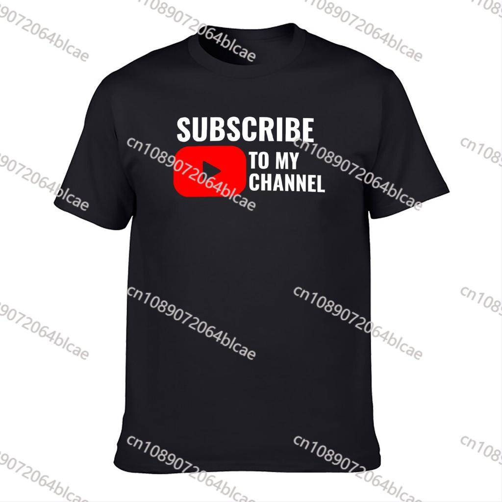 Subscribe to my YouTube Channel design T-Shirt summer tops t shirts kawaii clothes t shirts men