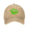 Логотип Duolingo Зеленая Сова Мультяшная Бейсболка Наряд Для Унисекс Регулируемая Тракерская Кепка