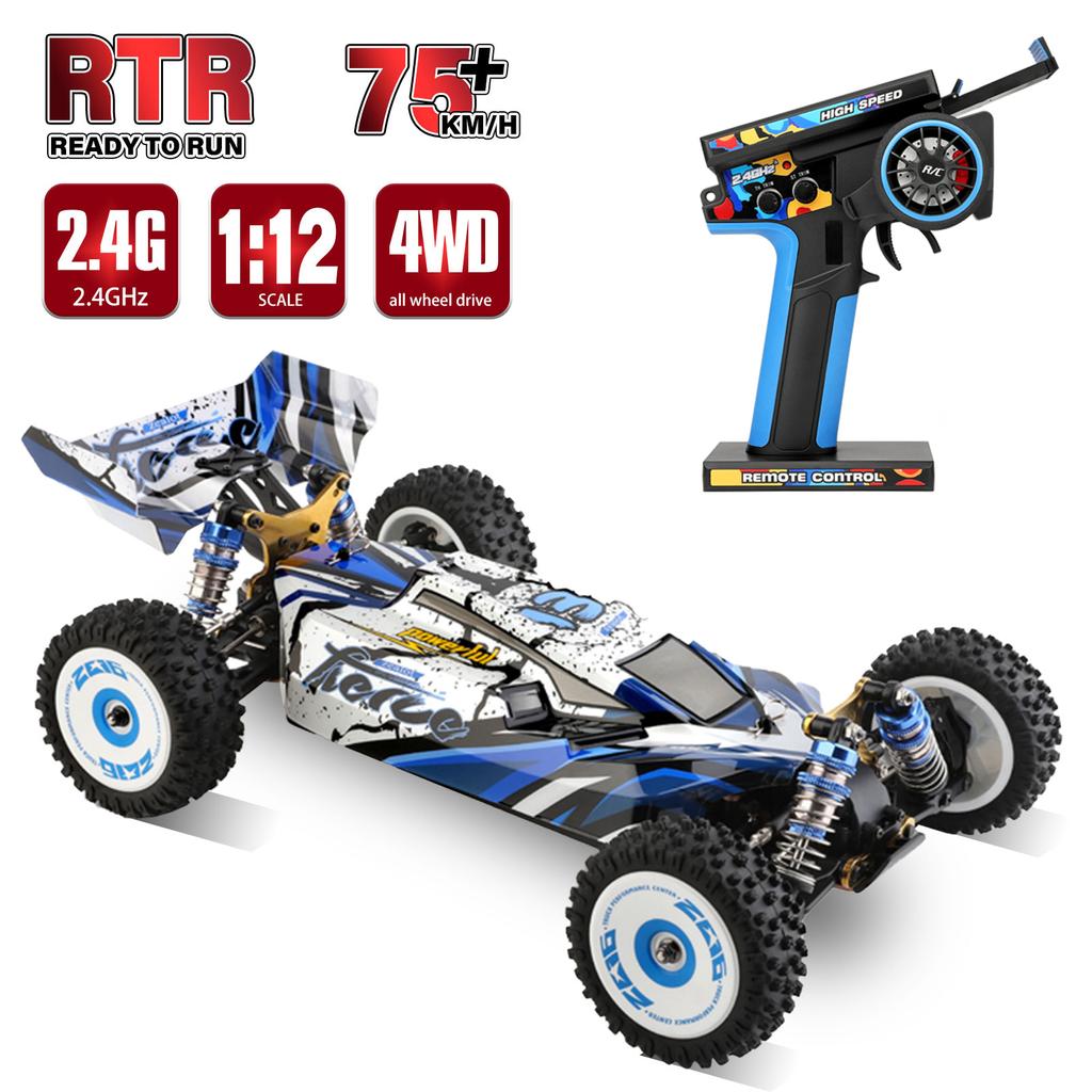 WLtoys 124017 Автомобиль с дистанционным управлением, внедорожный автомобиль, высокоскоростной гусеничный автомобиль с дистанционным управлением 112, 2,4 ГГц, гоночный