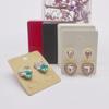100pcs 5x4cm Earrings Cards Paperboard Jewelry Newest Arrived Popular Display Cardboard Hot Sale Fashion Design Delicate Cards