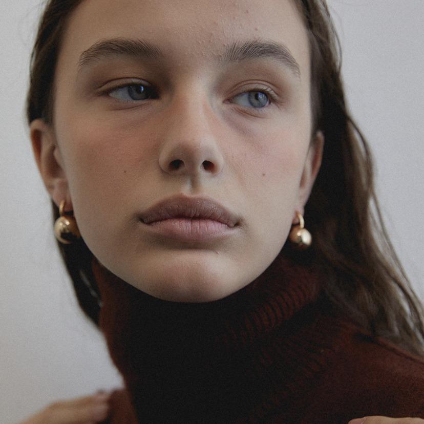 Металлические серьги-пусеты в стиле корейского блогера – Модные золотистые и серебристые маленькие круглые серьги