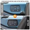 Для Volkswagen VW ID3 ID.3 ID4 ID.4 2020-2025 LHD Декоративная накладка на панель переключателя фар автомобиля Наклейка-молдинг Автоаксессуары
