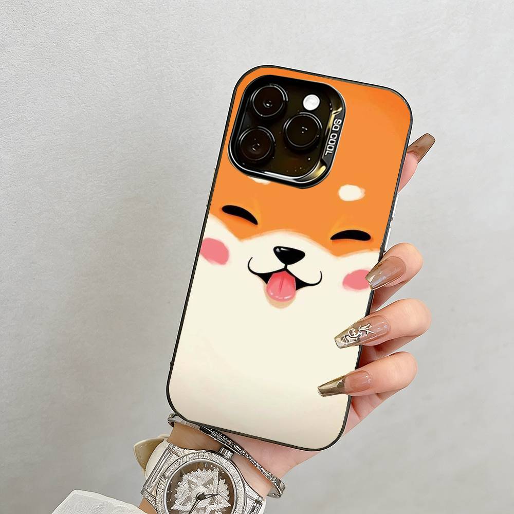 Funny Cartoon Phone Case For iPhone 17,16,15,14,13,12,11 Plus,Pro Max,XS,Colorful Silver Black Cover