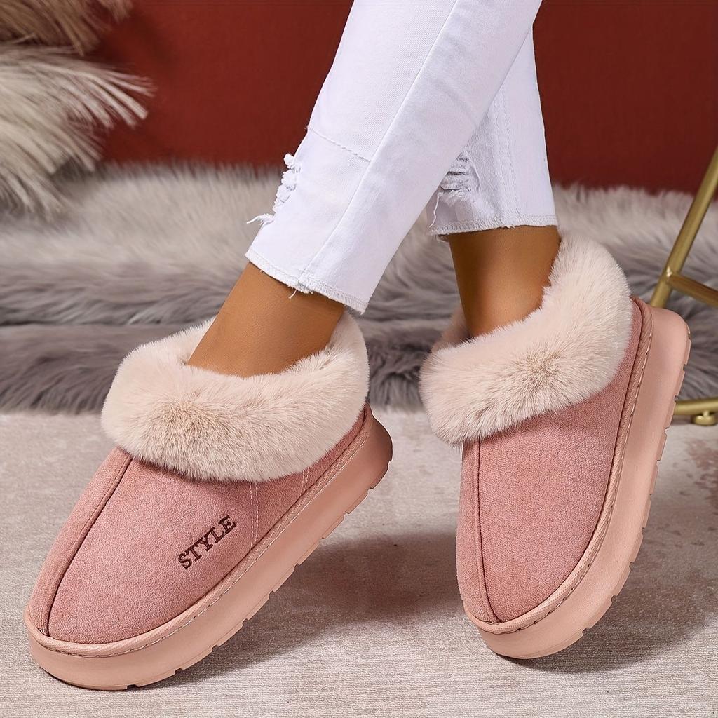 Настраиваемая хлопковая обувь для мужчин и женщин - Нескользящие домашние/уличные тапочки с задником