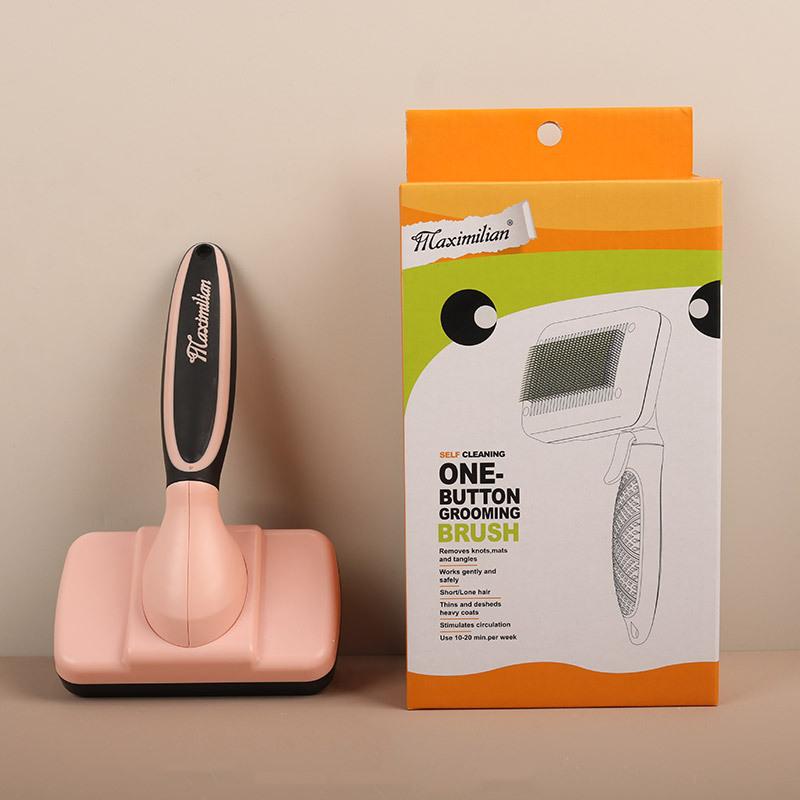 Pet comb dog cat hair removal needle comb cat hair dog hair cleaning artifact pet self-cleaning fading comb