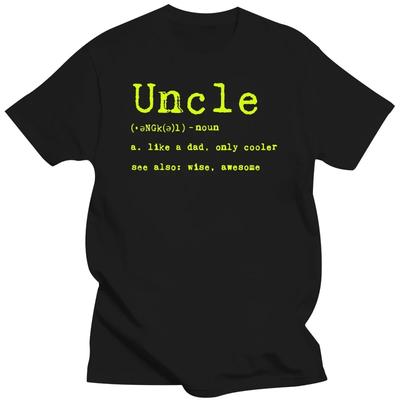 Футболка Uncle Definition, забавная, семейная, братская, подарок для взрослых, юмористическая, графическая, хлопковая, уличная, с коротким рукавом, подарки на день рождения, футболка