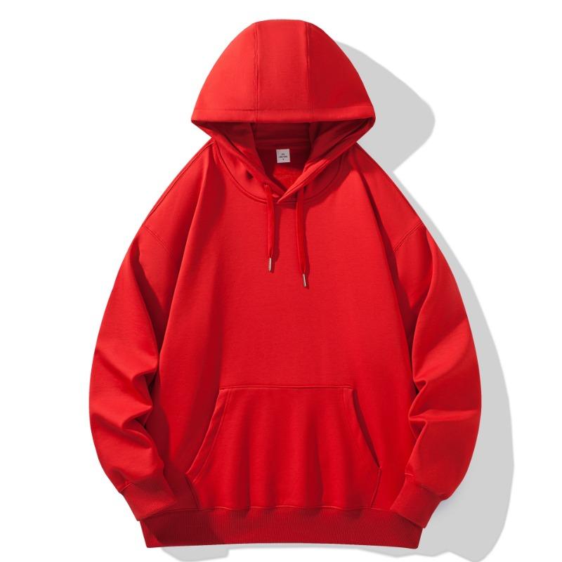 Men Womens Heavyweight 460g Cotton Hoodies Oversized Sweatshirt Spring Autumn Outfits Basic Pullover Tops
