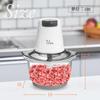 [Yamazen] Food processor, 3 in 1 (chopping/mixing/grating), 1.2L, 2 speed settings, compact, Votre, white, MFD-G500(W)