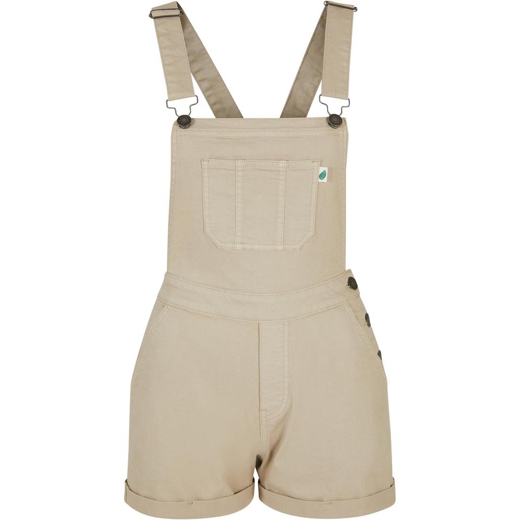 Urban Classics Womens/Ladies Organic Short Dungarees