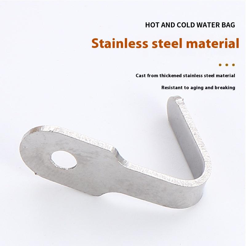 20/10Set Mini Stainless Steel Hook With Screw Items Key Rack Wall Punching J-Shaped Hooks Kitchen Accessories Bathroom Hardware