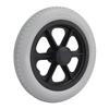 Колесо для инвалидной коляски 12 дюймов, твердое полиуретановое колесо, нескользящее, ручное, запасные части для инвалидной коляски, серое