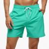 Men's Casual Shorts Solid Color Simple Waterproof Beach Shorts Men’s Pants