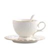 Exquisite Tea Cup Set Luxury Milk Cups Kitchenware Latte Flower Tea Water Cup  Hotel