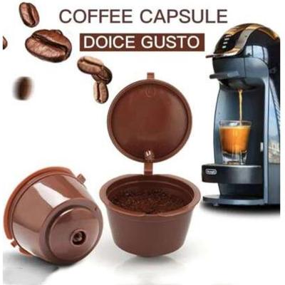 Многоразовые кофейные капсулы, фильтрующая чашка для Nescafe Dolce Gusto, многоразовые колпачки, ложка, щетка, фильтрующие корзины, капсулы с мягким вкусом, капсулы для сладкого кофе