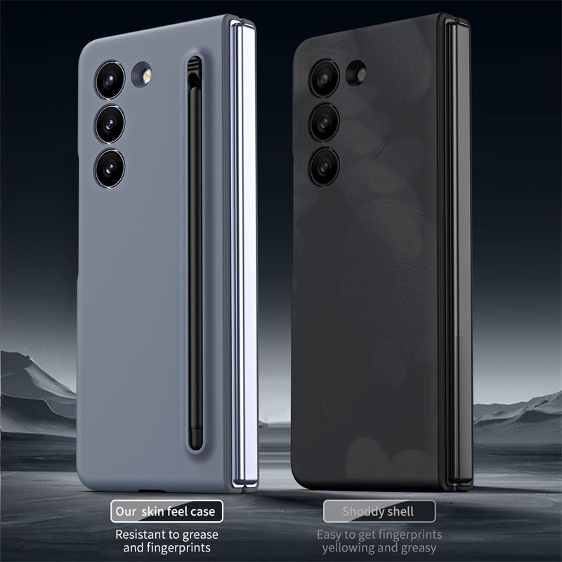 For Samsung Galaxy Z Fold 8 Ultra / 7 6 5 4 3 360 Full Screen Protector Tempered Film Hard PC Folding Cover With Stylus Pen Case