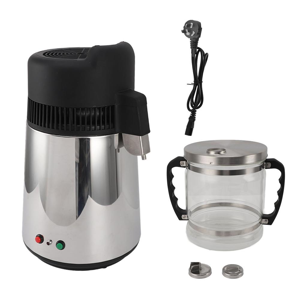 1.6 Gallon/6L Countertop Water Distiller Fully Automatic Home Distilled Water Maker Machine with