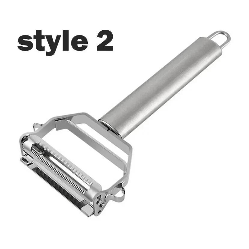 Kitchen Making Small Tools Stainless Steel Multi-function Vegetable Peeler Cutter Peeler Potato Carrot Grater Convenience Tools