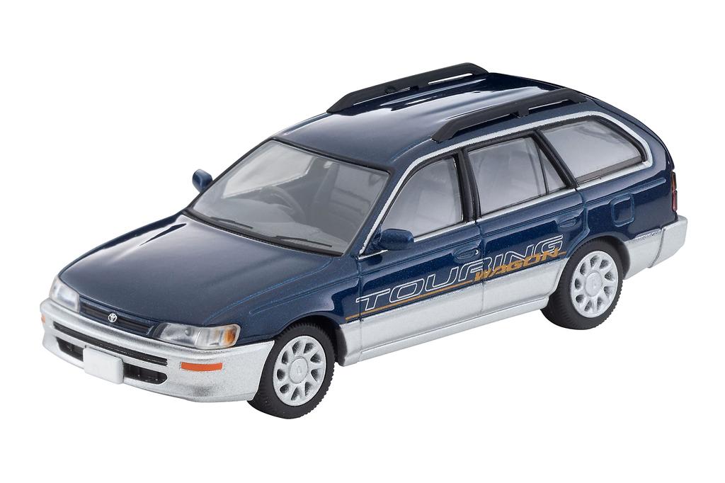 Tomica Limited Vintage Neo 164 LV-N287a Toyota Corolla Wagon L Touring Option Equipped BlueSilver 1996 Complete Product