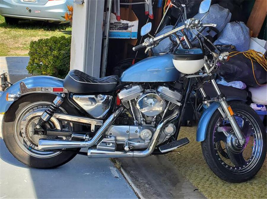 Водительское сиденье Solo для моделей Harley Davidson Sportster XL Roadster XLS 1983-2003 гг. 1984-1985 гг.