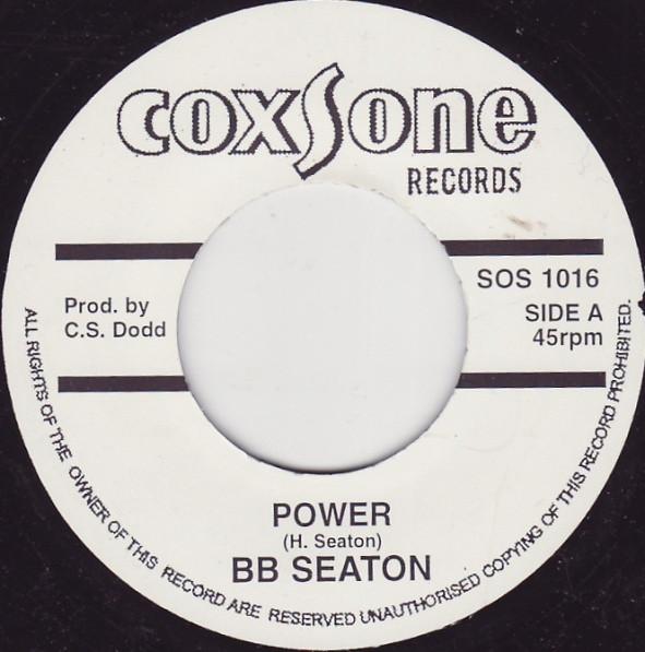 7inch Record B.B. SEATON / THE GAYLADS - Power / Give A Helping Hand SOS1016 Coxsone Records UK Reggae, Ska & Dub Used