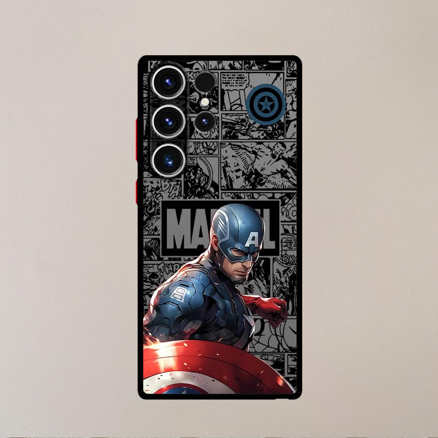 Marvel Дэдпул Человек-паук Funda Чехол для телефона для Samsung Galaxy S26 S25 Ultra S20 S24 Plus S22 Note 20 10+ S21 S23 FE