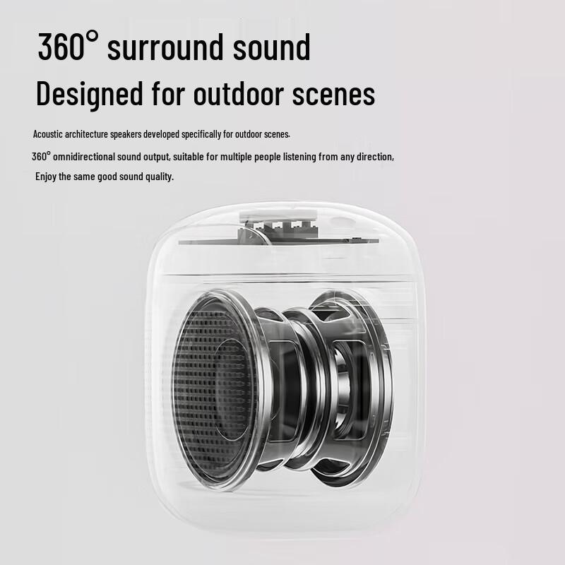Bach Johann Q2 Портативная Bluetooth-колонка CN-вилка (адаптер в комплекте)