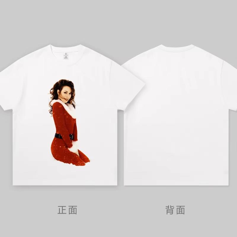 Концертное платье Мэрайи Кэри, сочетающееся с хлопковой футболкой с коротким рукавом, унисекс и феминизированная футболка, сочетающаяся с билетами