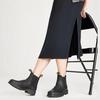 Ботинки челси Blundstone Unisex Dress Series 063 для мужчин и женщин, с широким клиновидным носком, мягкой подошвой и высококачественной кожей, черные, 9 шт., для мужчин из США