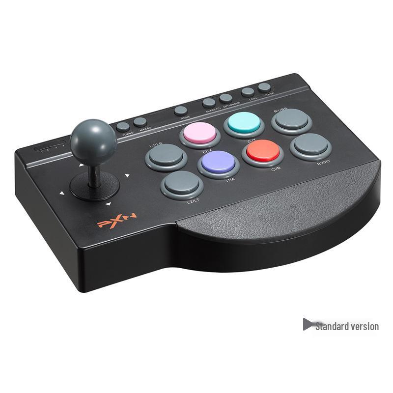 Аркадный джойстик Laishida 0082 для двух игроков: Игровой автомат для файтингов King of Fighters & Street Fighter на PS4