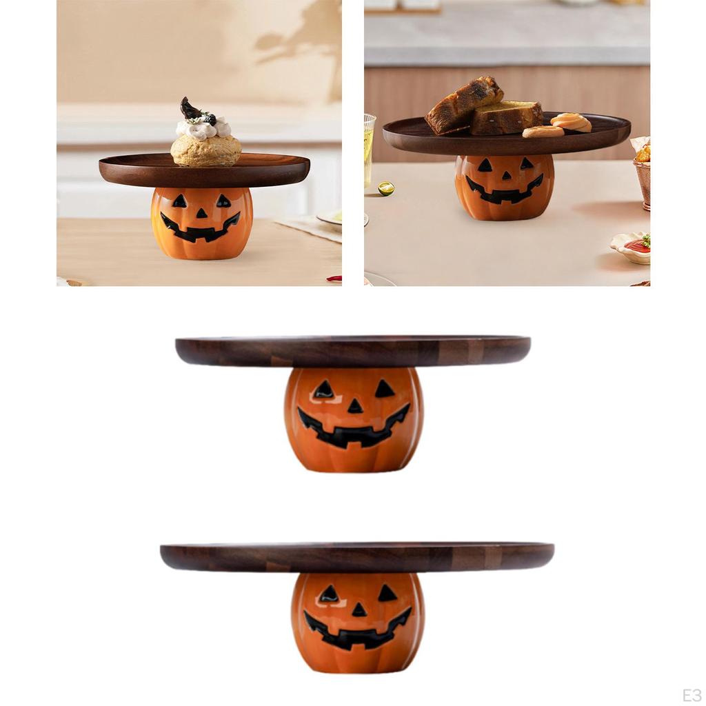 Подставка для тыквы на Хэллоуин Подставка для конфет Подставка для дневного чая Кекс на день рождения Baby Shower