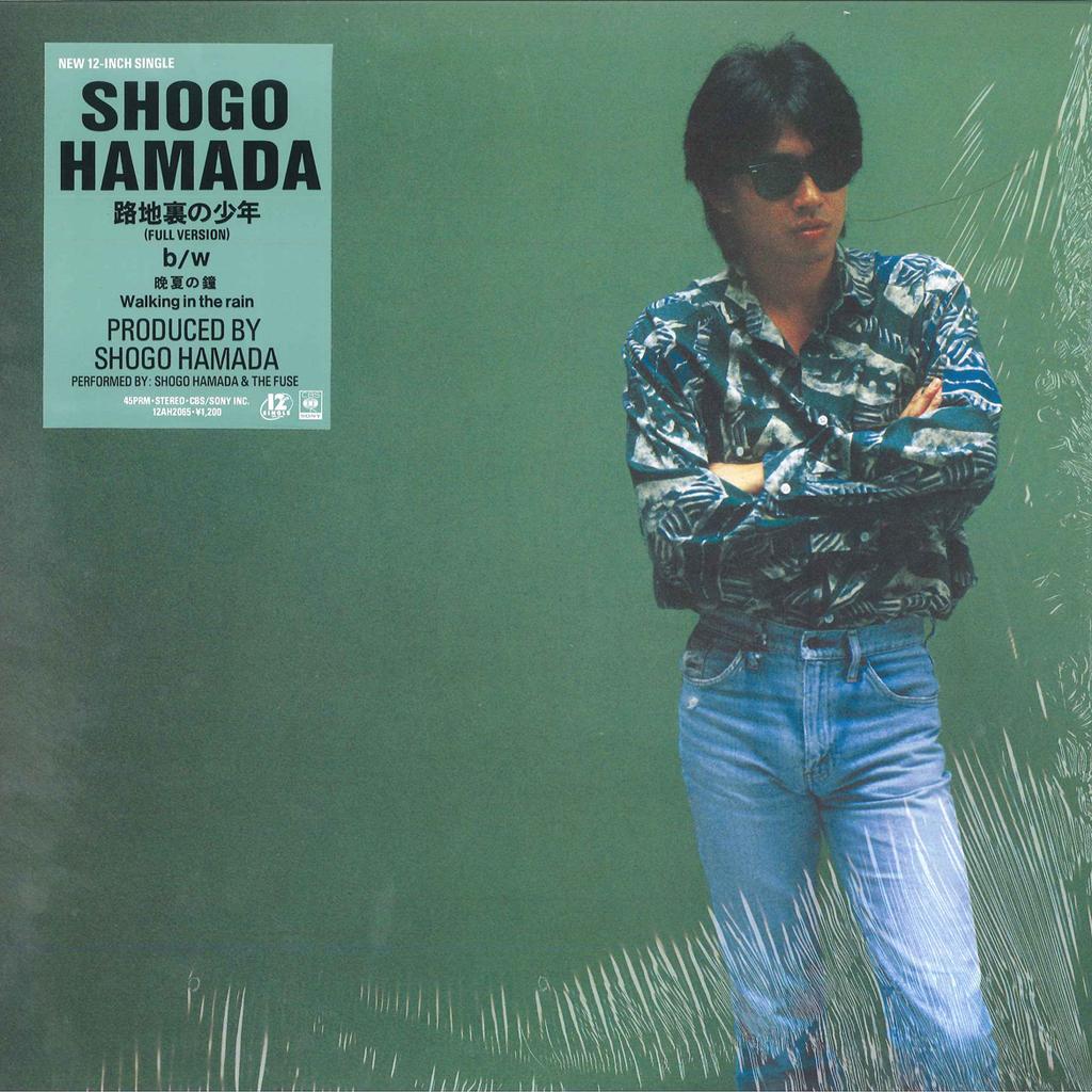 12-дюймовая пластинка SHOGO HAMADA Rojiura No Shonen 12AH2065 CBS SONY 1986 Япония Японский PopRock Б/у