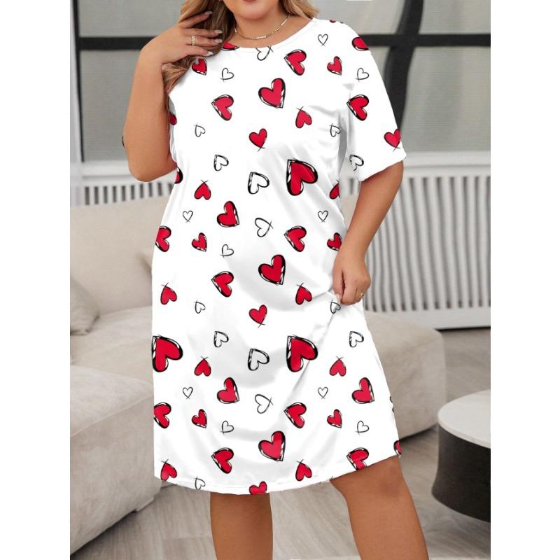 HNXC Женская мода лето весна повседневные платья с коротким рукавом и круглым вырезом