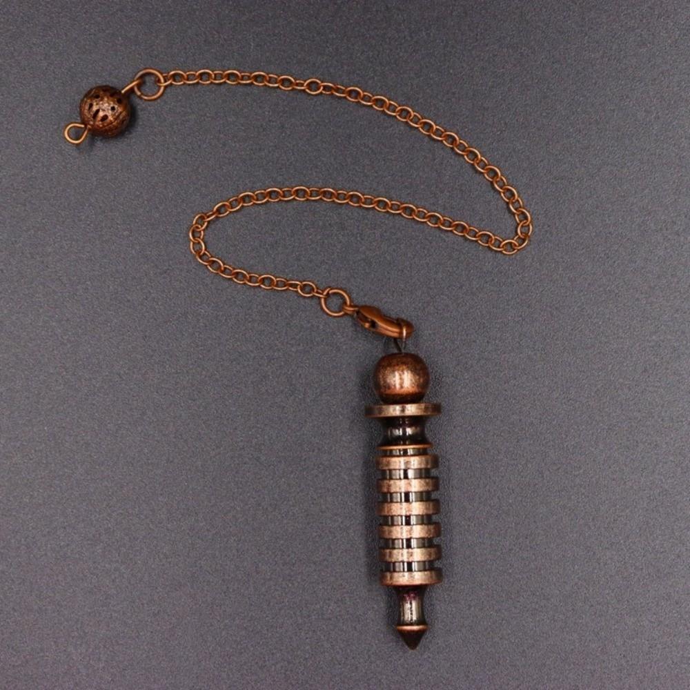 Energy Witch Spiritual Pendulos Pointed Meditation Cone Metal Pendulum Isis Pendulum Women Girls